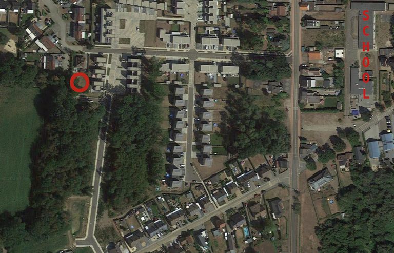 Ligging Koolmeesstraat, Leopoldsburg